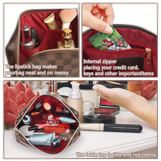 2Pcs Travel Cosmetic & Toiletry Organizer for Women