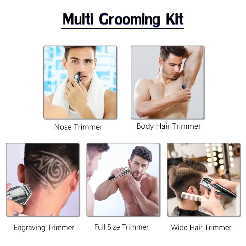 All in one men's grooming kit hair trimmer professional