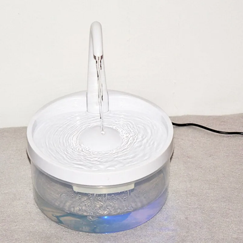 Best Cat Dog Automatic Swan Design Fountain Dispenser Drinking Water