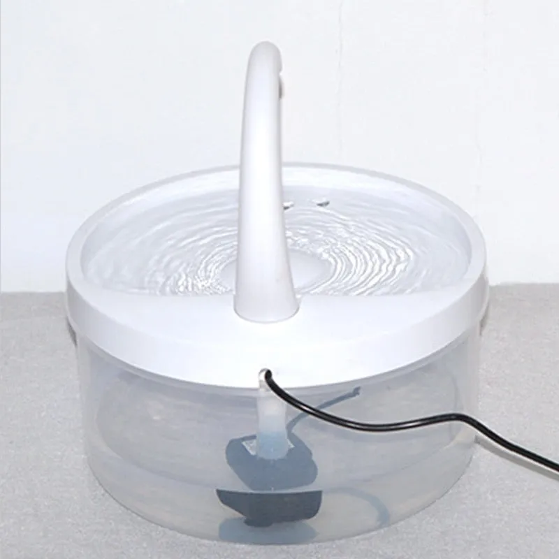 Best Cat Dog Automatic Swan Design Fountain Dispenser Drinking Water