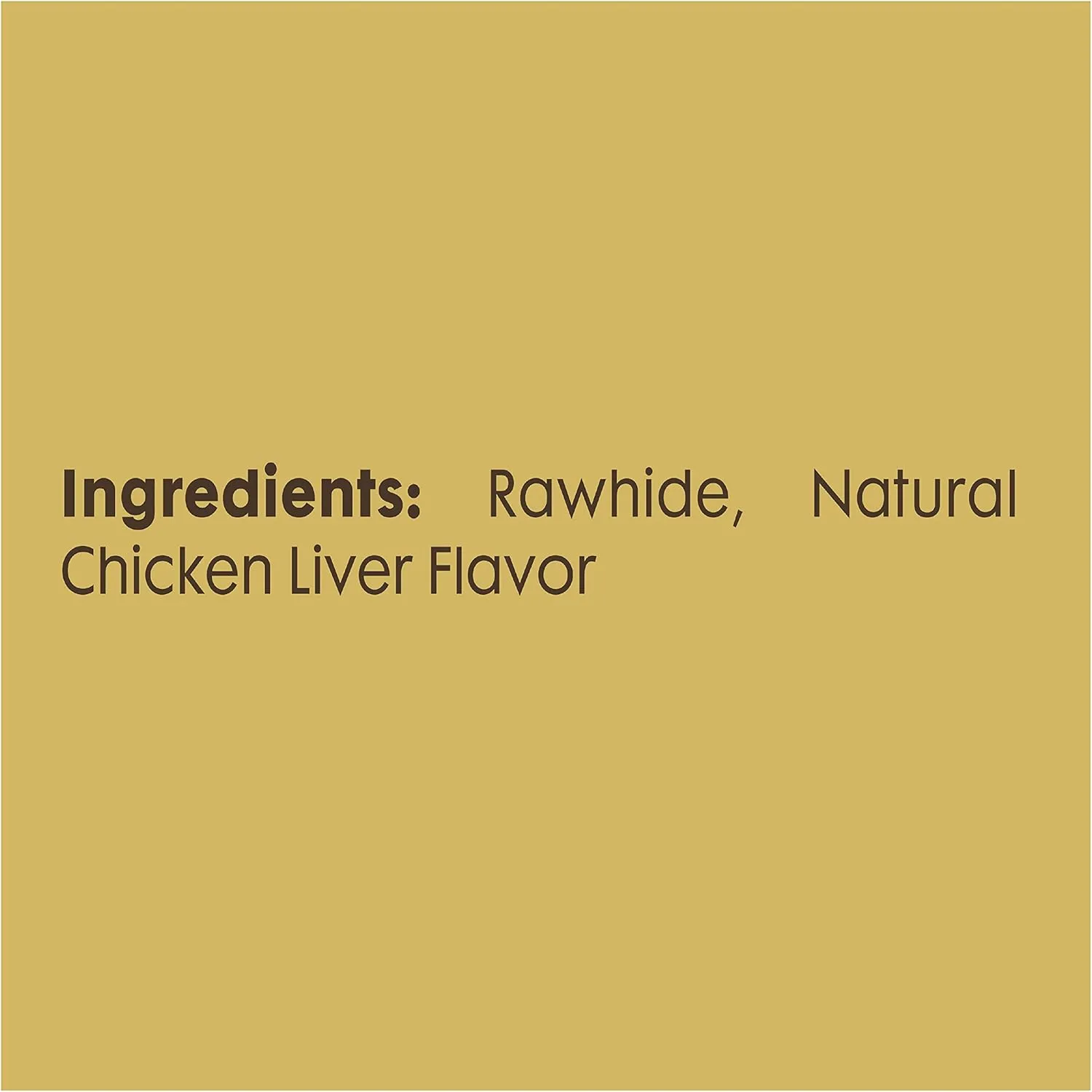 Better Belly Originals Natural Chicken Liver Flavor Small Rolls Highly Digestible Rawhide Dog Chew, 20 Count