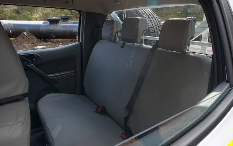 Black Duck Canvas Seat Covers Agco Challenger Grey