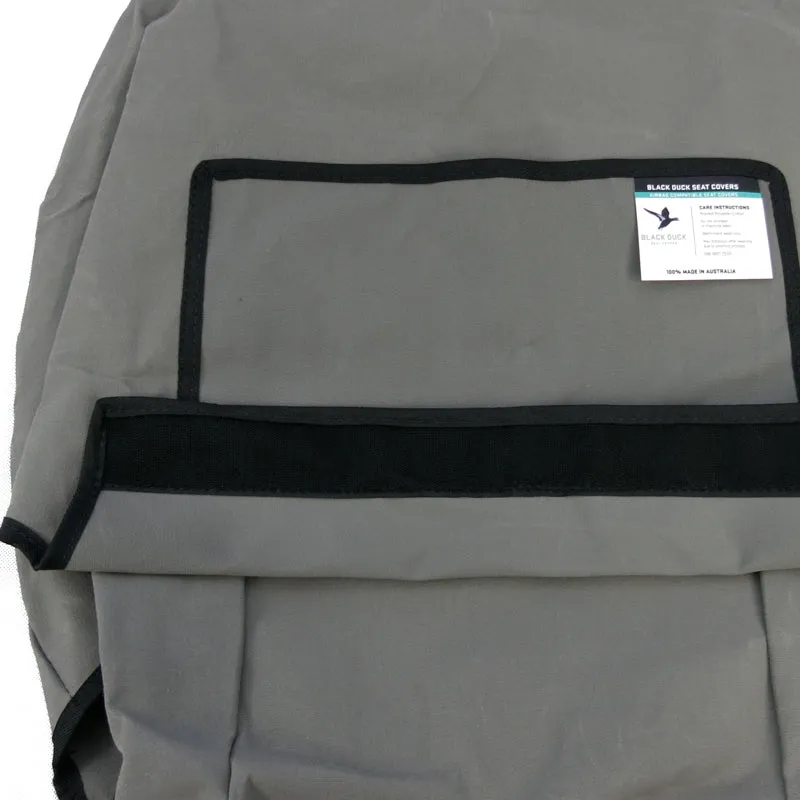 Black Duck Canvas Seat Covers Agco Challenger Grey