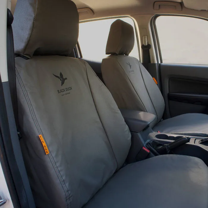 Black Duck Canvas Seat Covers Agco Challenger Grey