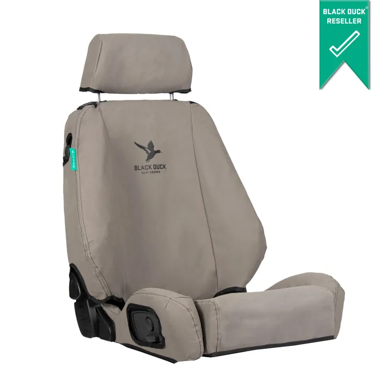 Black Duck Canvas Seat Covers Agco Challenger Grey