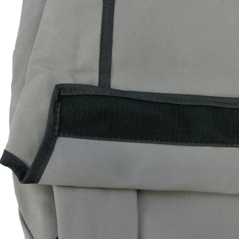 Black Duck Canvas Seat Covers Scheel-Mann Vario F Grey
