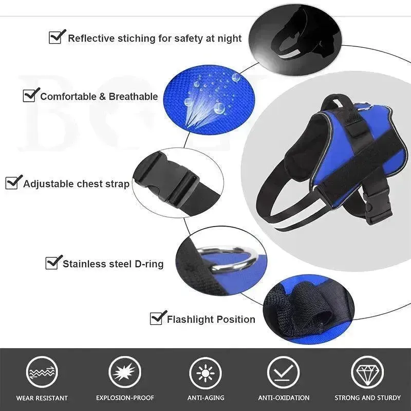 Breathable Reflective Dog Harness