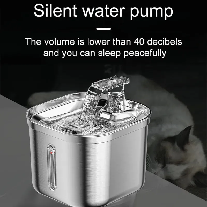 Cat Fountain Automatic with Sensor Ultra Quiet