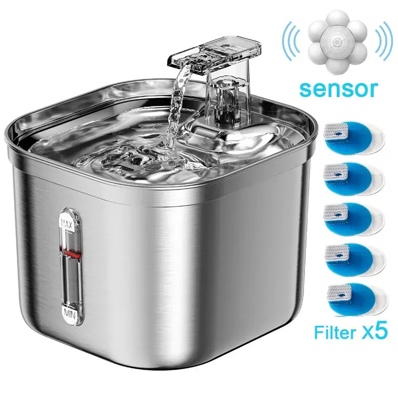Cat Fountain Automatic with Sensor Ultra Quiet