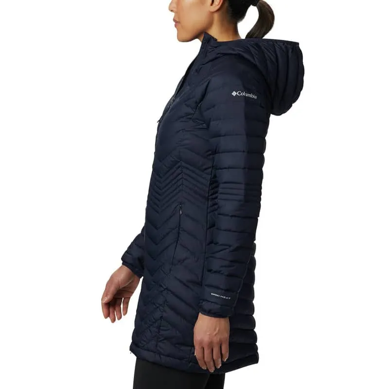 Columbia Women's Powder Lite Mid Jacket-Aura, Dark Nocturnal