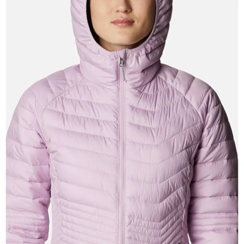 Columbia Women's Powder Lite Mid Jacket-Aura, Dark Nocturnal