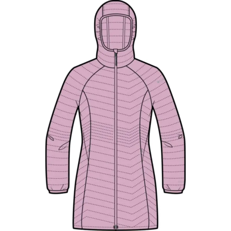 Columbia Women's Powder Lite Mid Jacket-Aura, Dark Nocturnal
