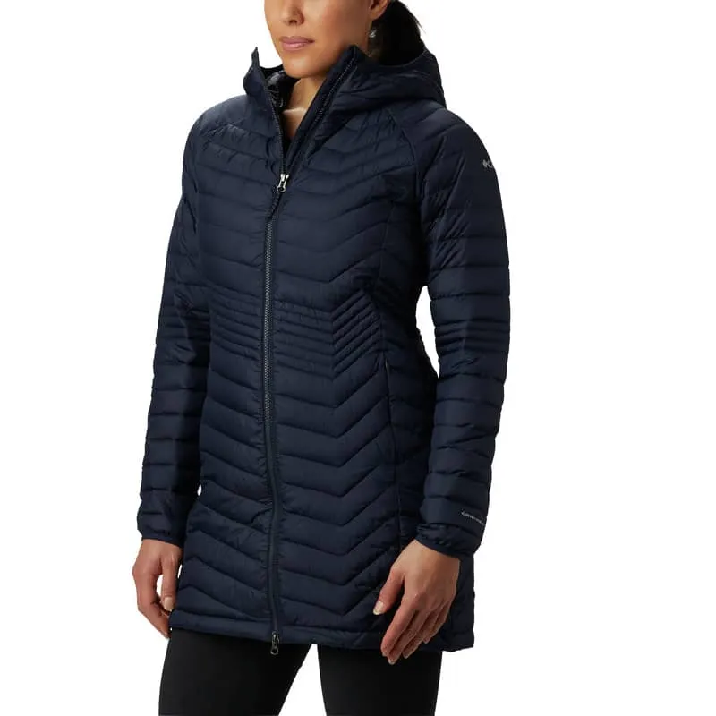 Columbia Women's Powder Lite Mid Jacket-Aura, Dark Nocturnal