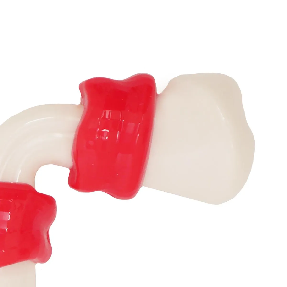 Cupid & Comet | Festive Dog Chew | Tough Christmas Nylon Dinner Bone - Mini