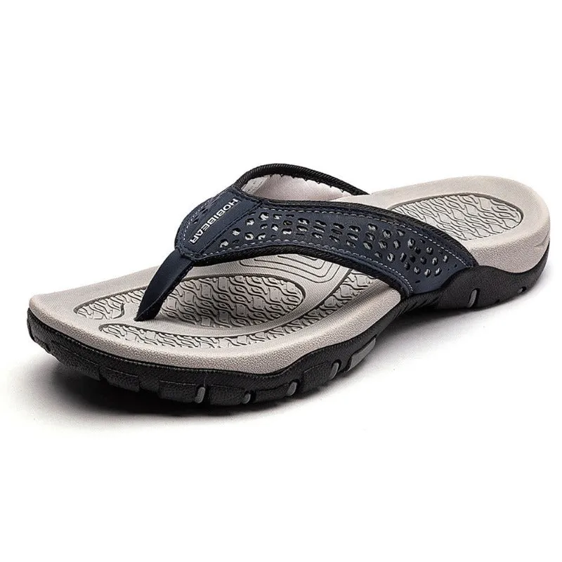 Cuzcare Men Orthopedic Sandal Comfortable Arch Support Breathable Anti Slip Slipper