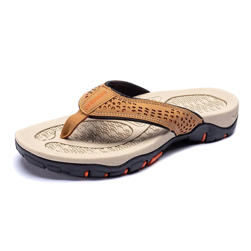Cuzcare Men Orthopedic Sandal Comfortable Arch Support Breathable Anti Slip Slipper