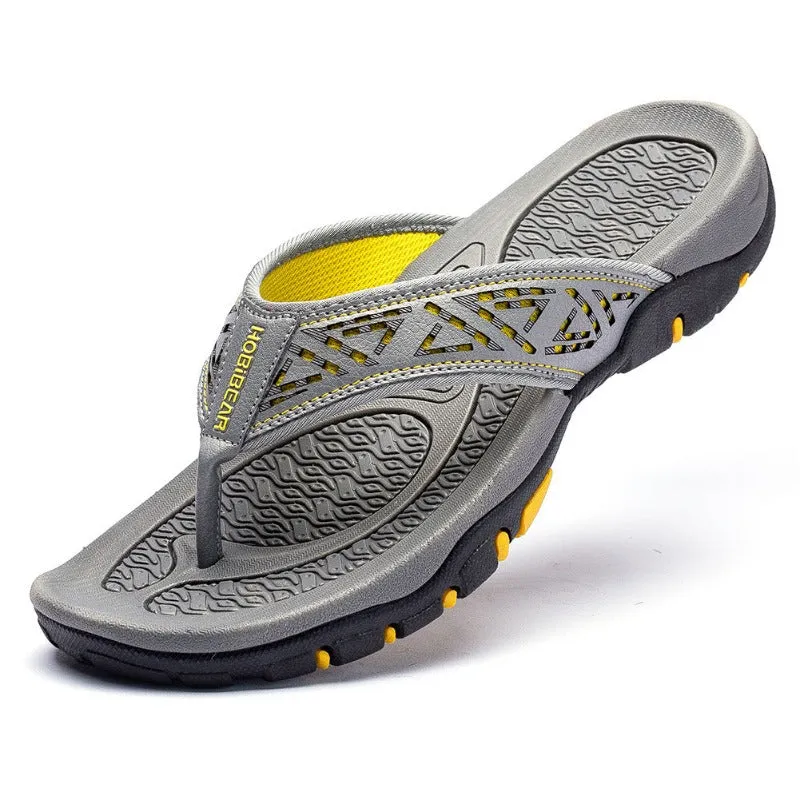 Cuzcare Men Orthopedic Sandal Comfortable Arch Support Breathable Anti Slip Slipper