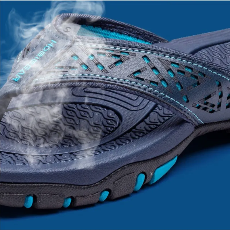 Cuzcare Men Orthopedic Sandal Comfortable Arch Support Breathable Anti Slip Slipper