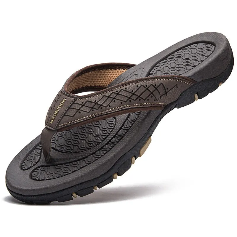 Cuzcare Men Orthopedic Sandal Comfortable Arch Support Breathable Anti Slip Slipper