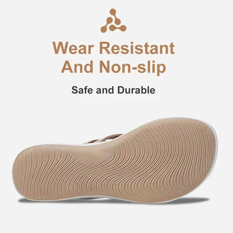 Cuzcare Orthopedic Women Sandals Soft Comfortable Summer Sandal Trend
