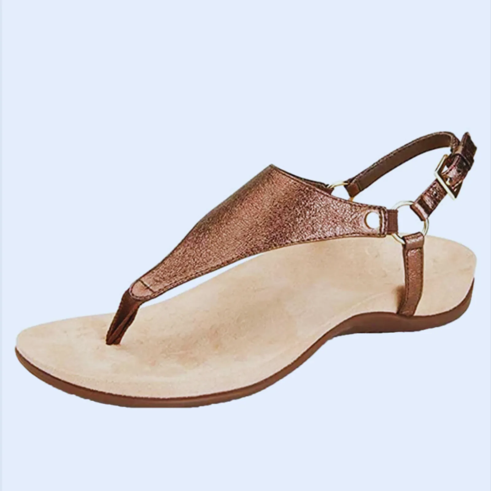 Cuzcare Women Orthopedic Sandal Arch Support Breathable Comfortable Anti Slip Fashionable Flip Flop