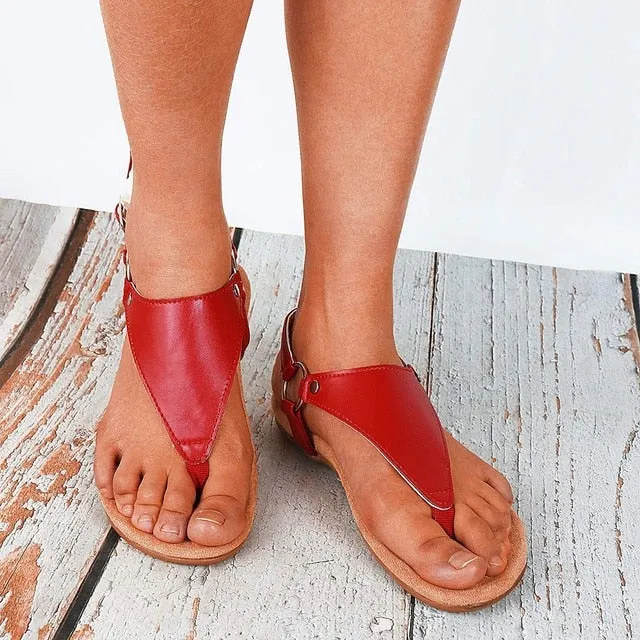 Cuzcare Women Orthopedic Sandal Arch Support Breathable Comfortable Anti Slip Fashionable Flip Flop