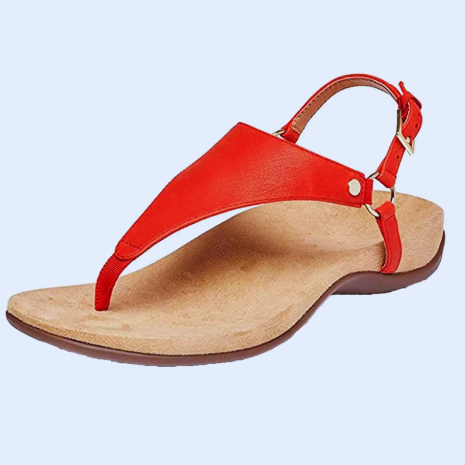 Cuzcare Women Orthopedic Sandal Arch Support Breathable Comfortable Anti Slip Fashionable Flip Flop