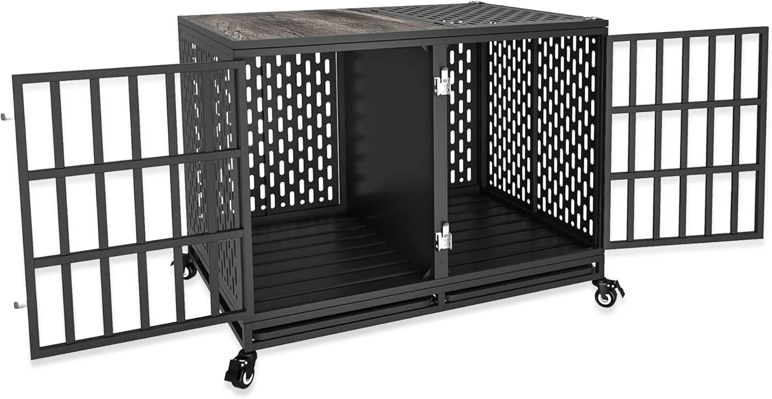 Divider Panel Only Compatible with Huddycove 42inch Dog Crate, Black, 27.3" L x 28.0" W x 0.8" H