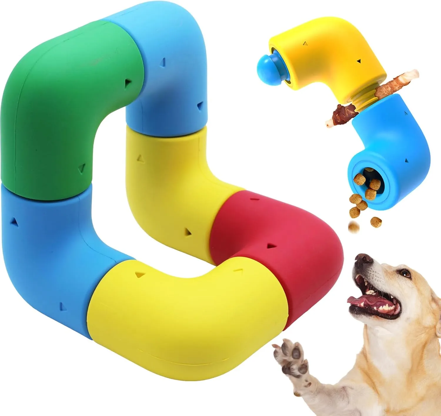 Dog Puzzle Toys for Smart Dogs, Interactive Pet Toys, Puppy Puzzle Toy for Bored Dogs, Advanced Dog Puzzles, Boredom Busters (6 Pieces)