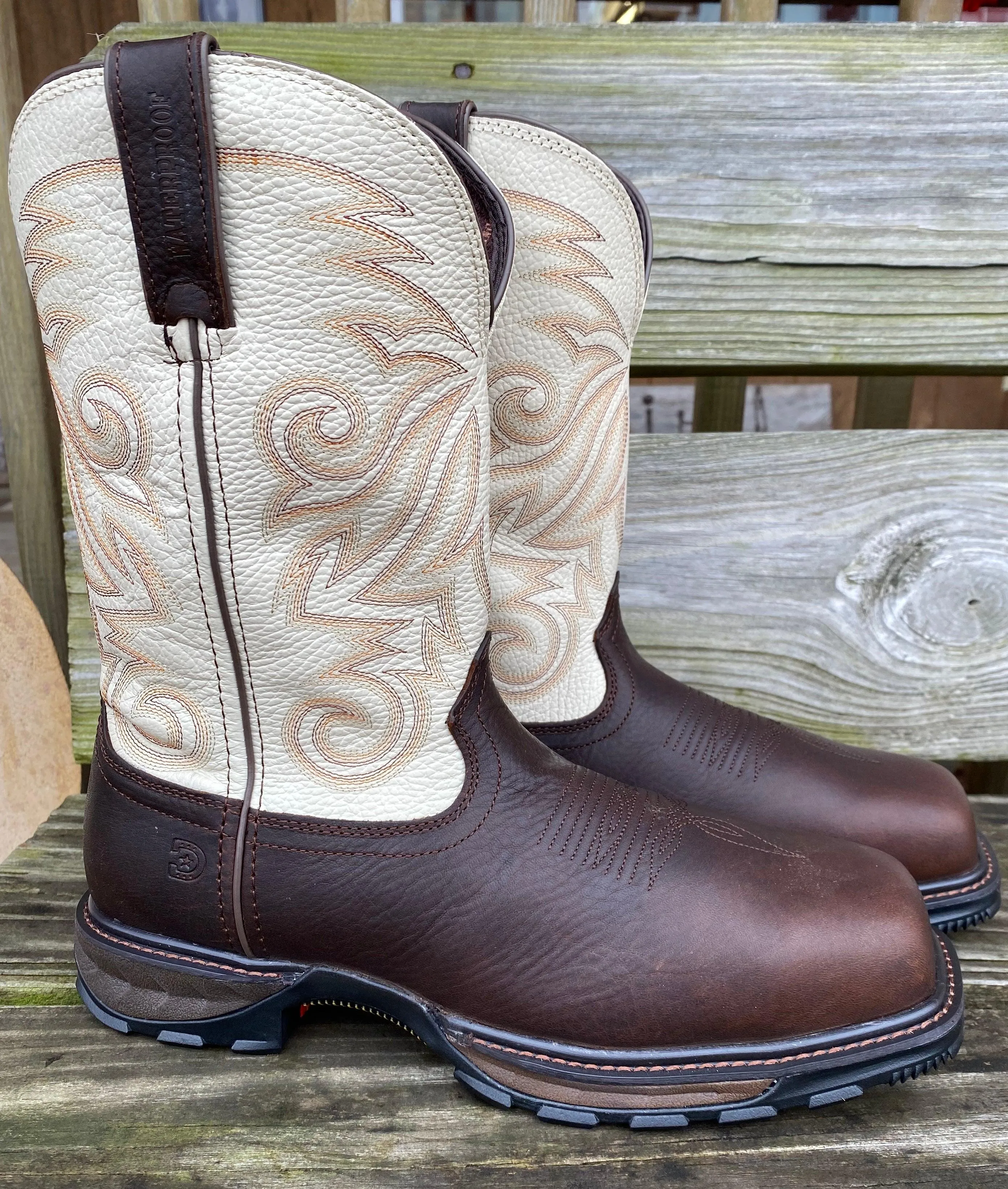 Durango Men's Maverick Composite Toe WaterProof Cowboy Work Boots DDB0330