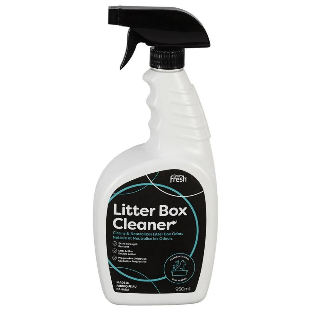 Enviro Fresh Strong Cleaning Cat Litter Box Cleaning Spray Refreshing Herbal Fragrance 950ml