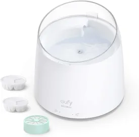 EUFY Pet Water Fountain, Cat Water Fountain with Advanced Self-Cleaning System, 5W Powerful and Quiet Pump, Neck-Protection Design, 1.5 L Water Container, Automatic Drinking Fountain for Cat and Dog