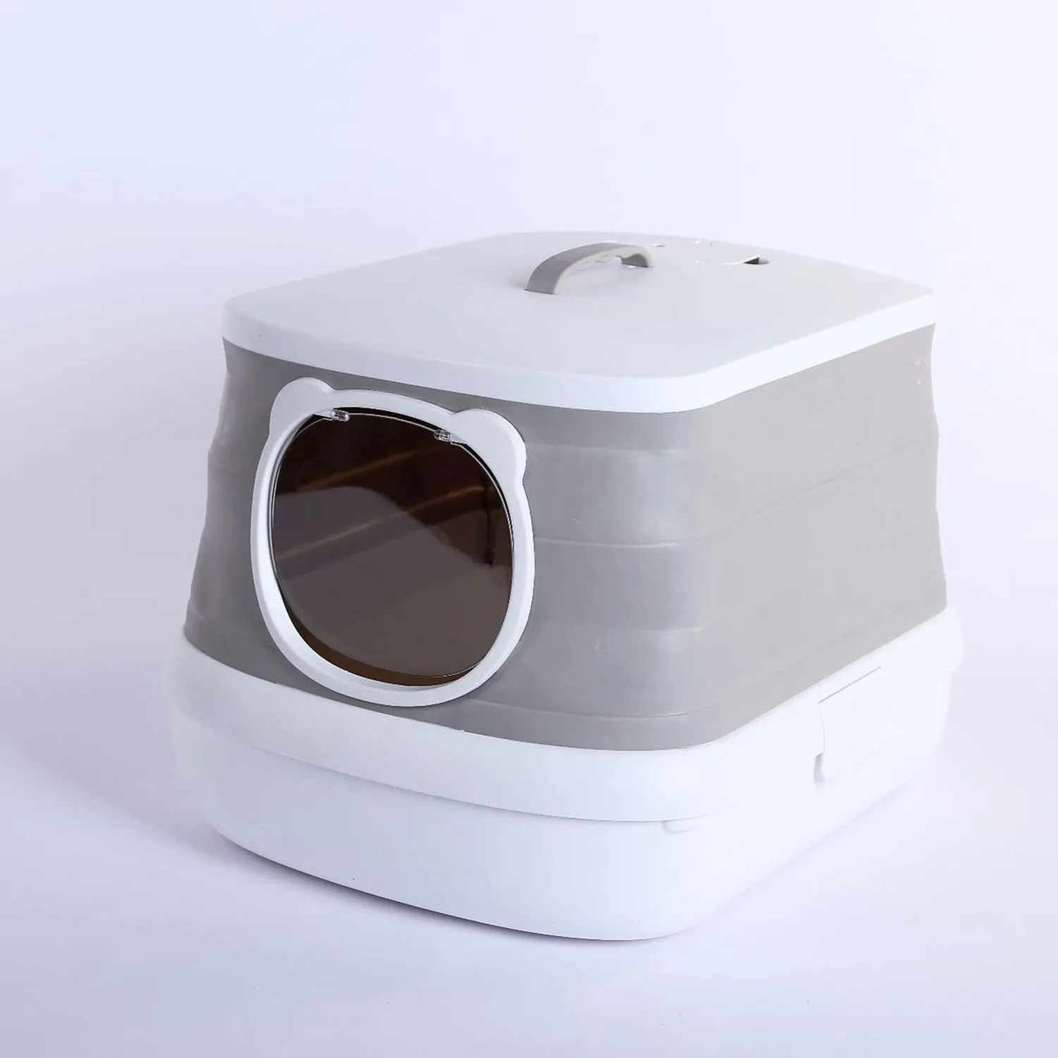 Foldable Fully Enclosed Anti-splash Cat Litter Box
