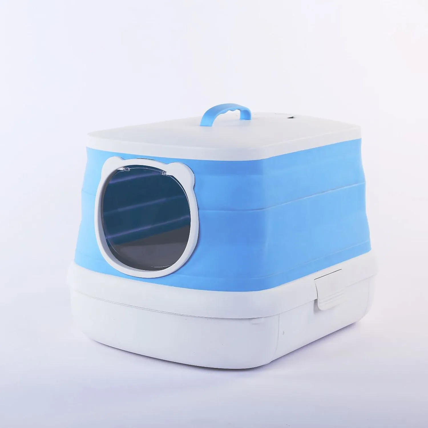 Foldable Fully Enclosed Anti-splash Cat Litter Box