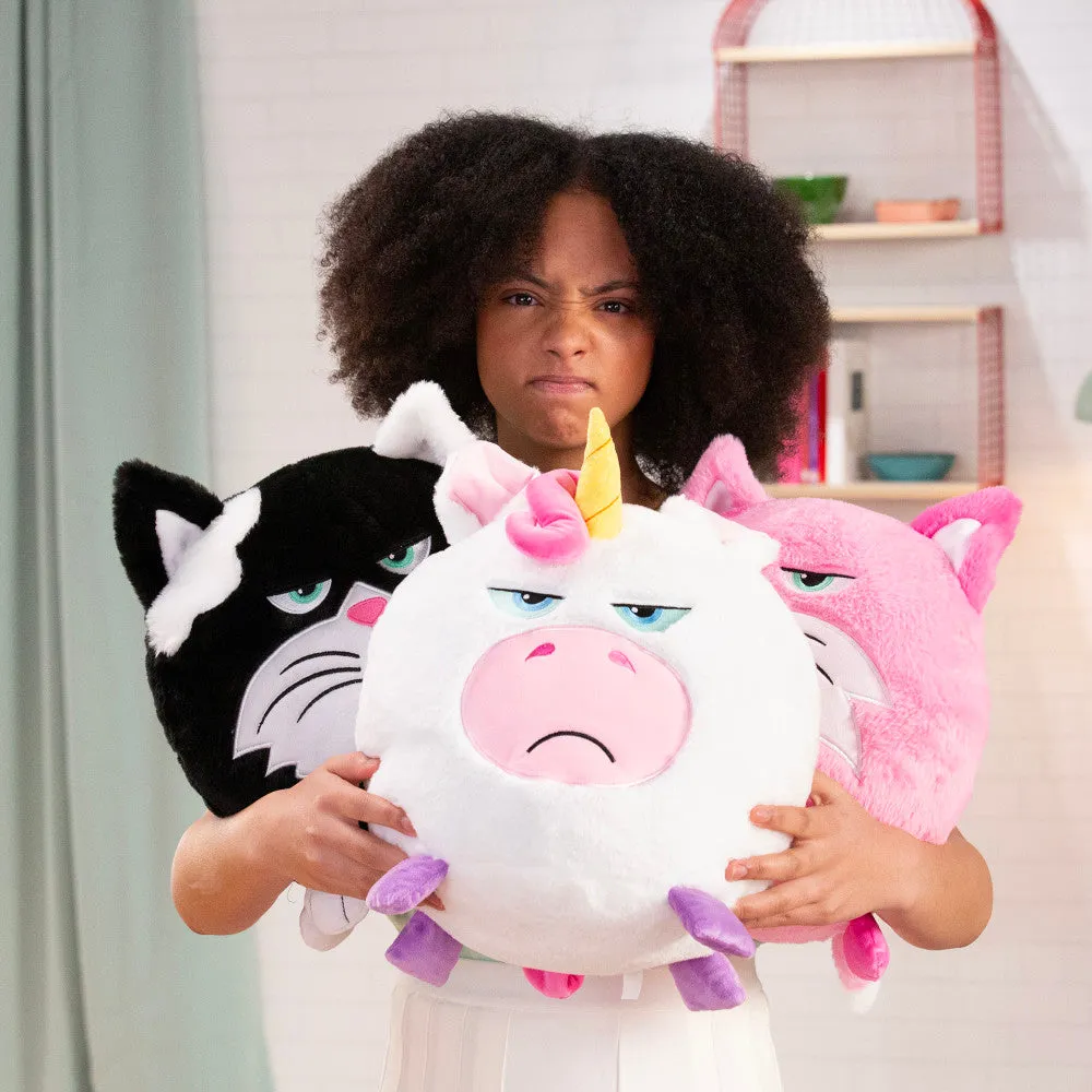 Hangry Petz Lucy Pink Cat 12 inch Interactive Plush