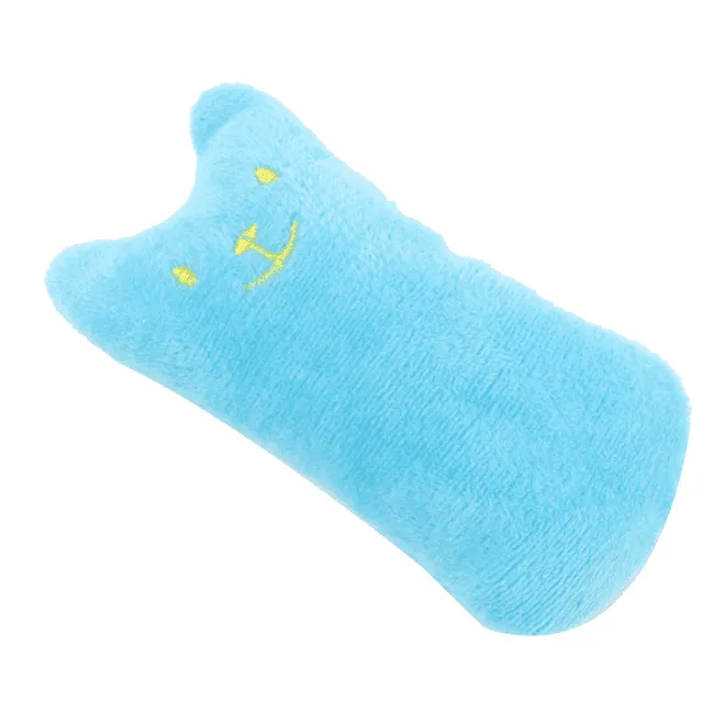 Interactive Catnip Infused Plush Toy Pillow