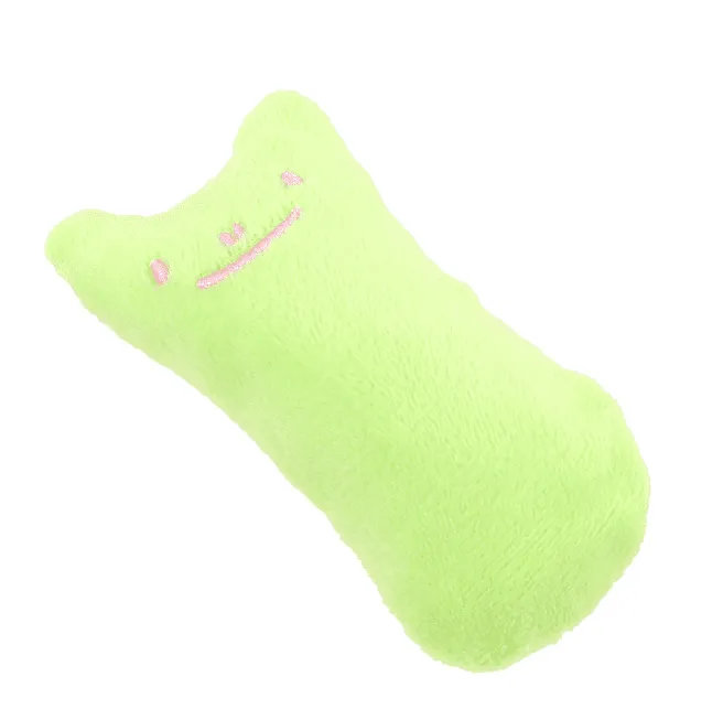 Interactive Catnip Infused Plush Toy Pillow