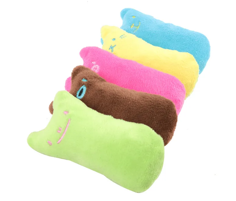 Interactive Catnip Infused Plush Toy Pillow