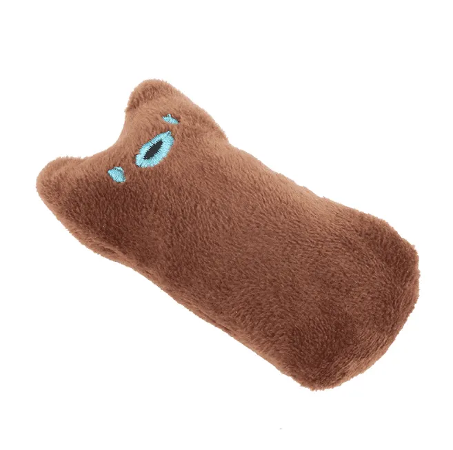 Interactive Catnip Infused Plush Toy Pillow
