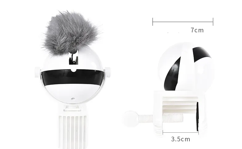 Interactive Electronic Motion Cat Toy Automatic Lifting Ball