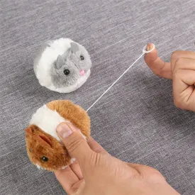 Interactive Plush Mouse Toy for Cats