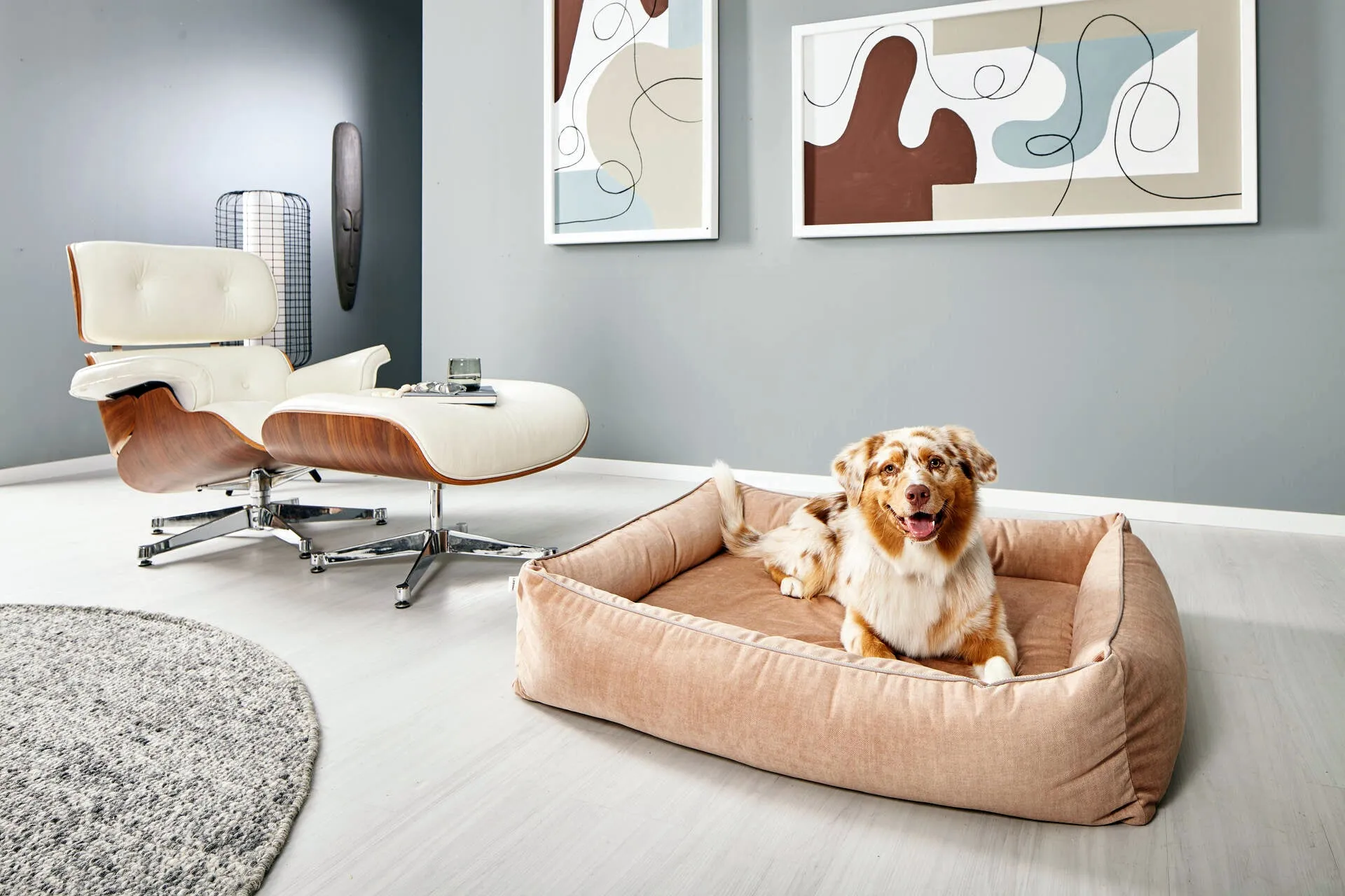 Laboni Orthopaedic Dog Bed Glam