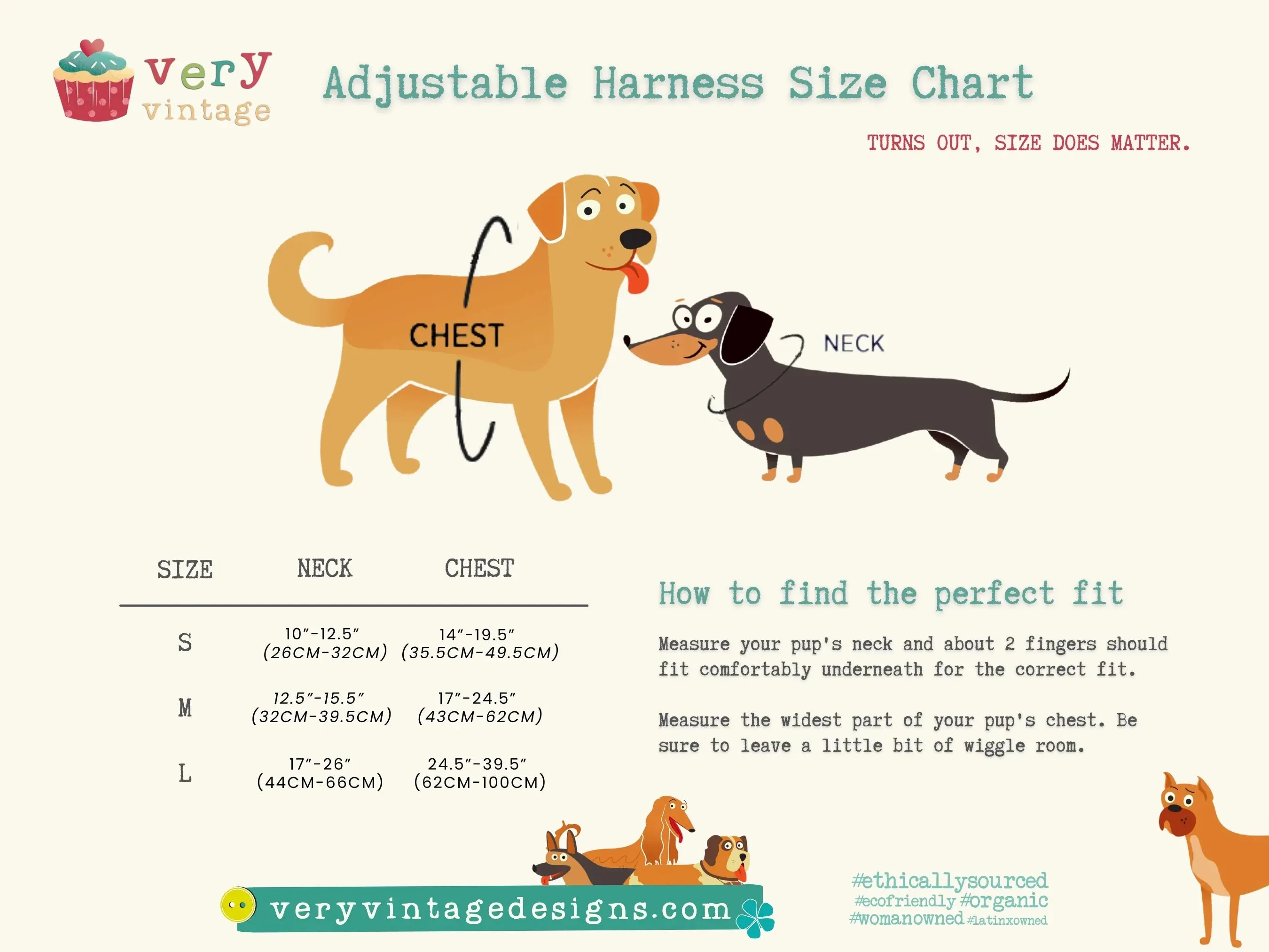 Love is Love - Adjustable Dog Harness - Heavy Duty Metal Hardware