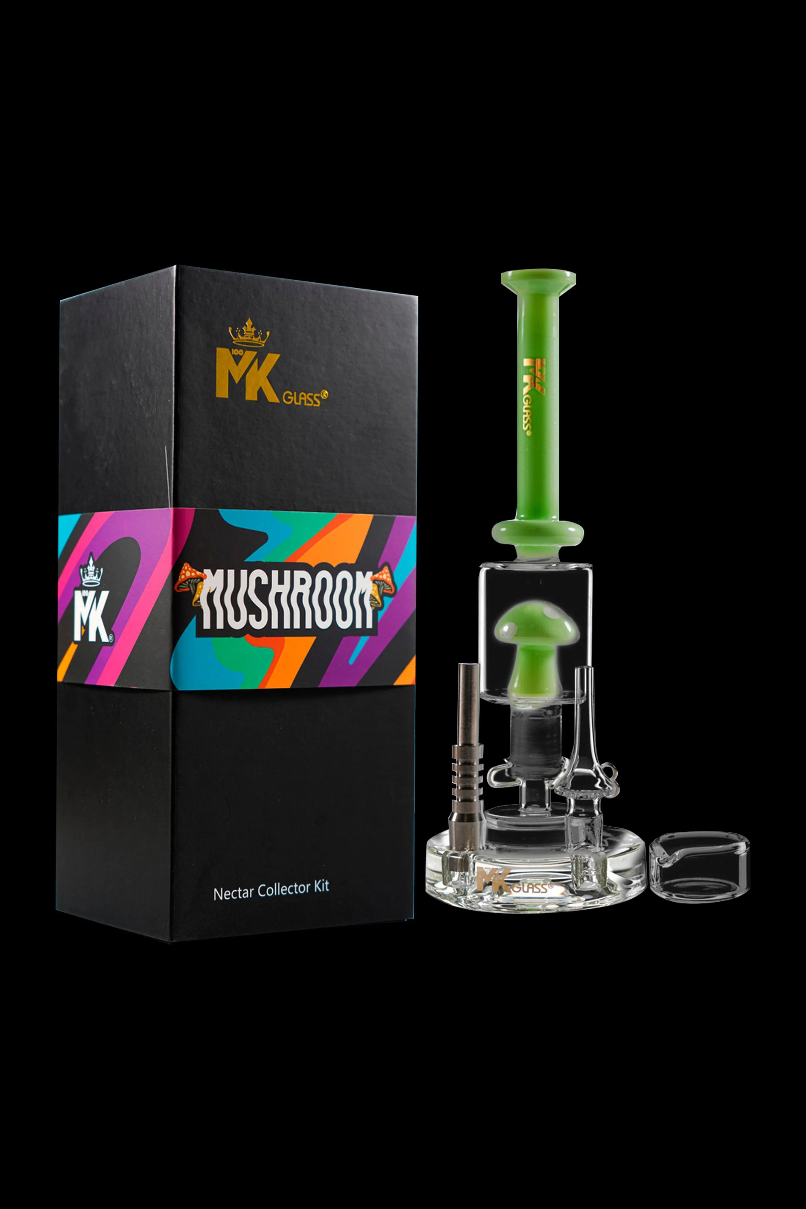 MK100 Glass Mushroom Nectar Collector
