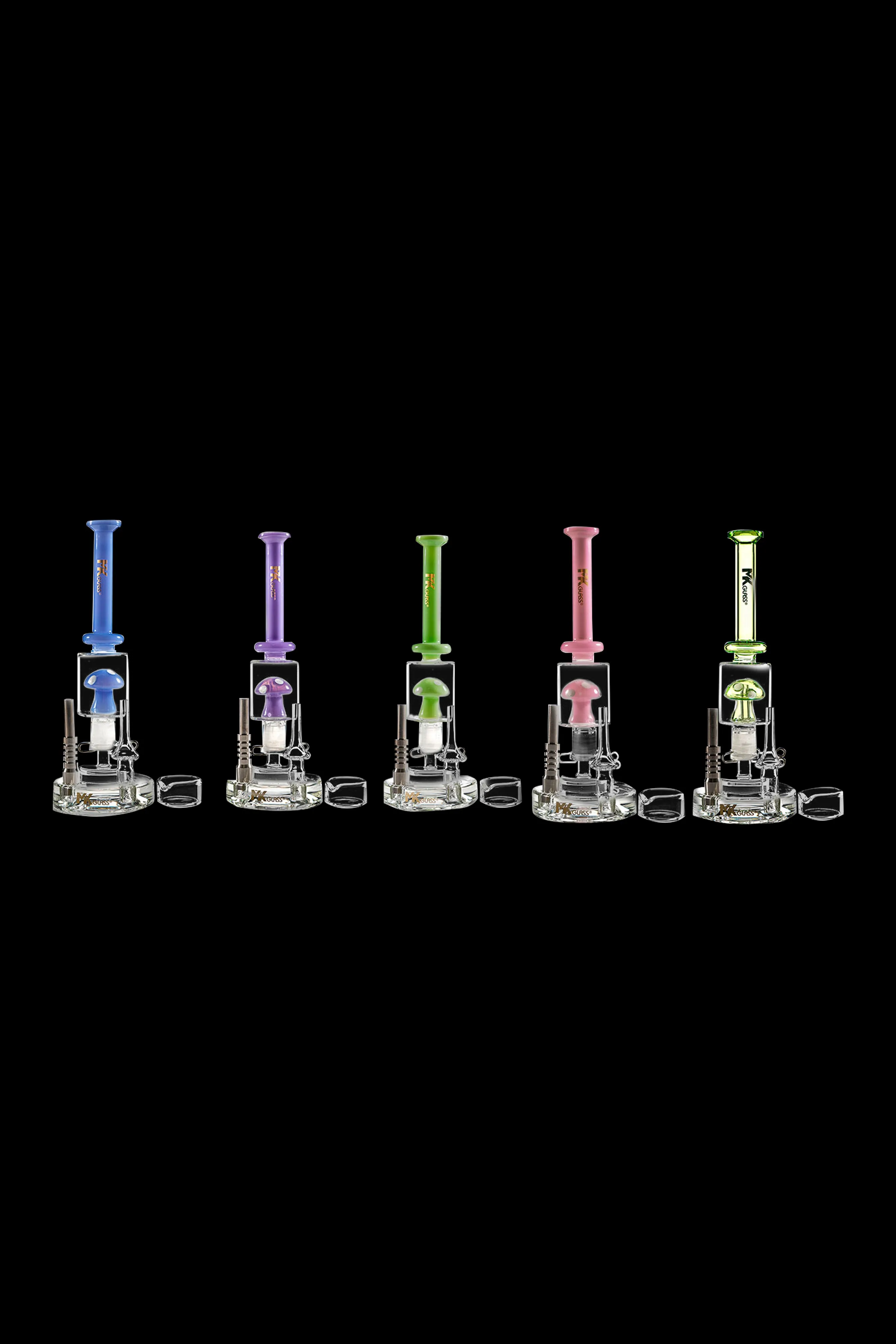 MK100 Glass Mushroom Nectar Collector