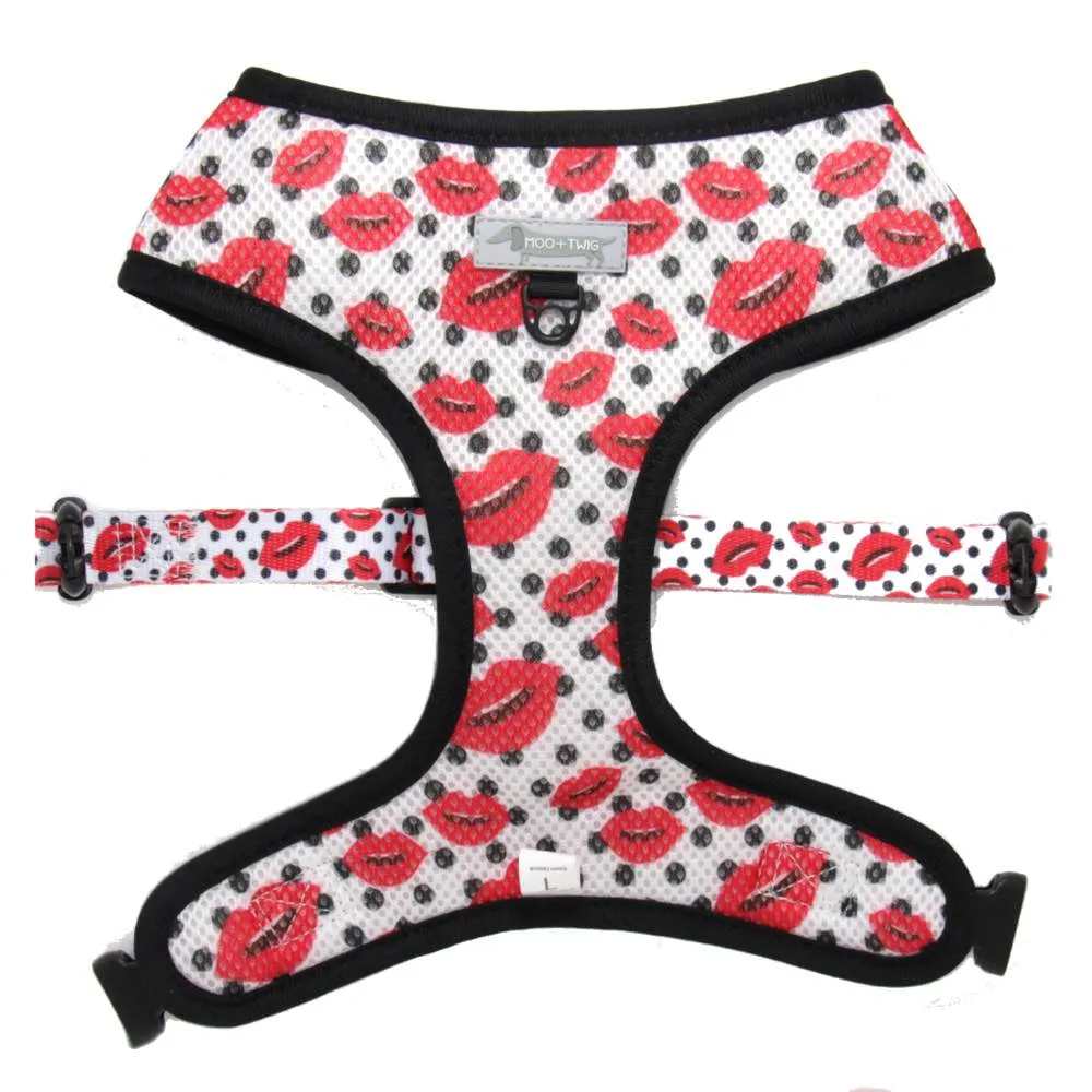 Moo Twig Destructive Diva Reversible Dog Harness