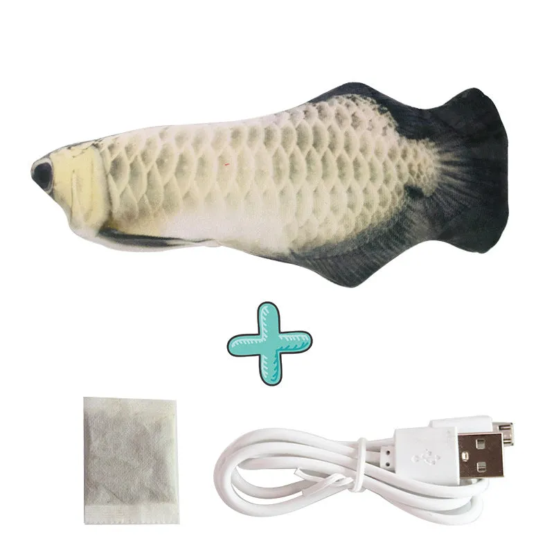 Nuopets Floppy fish cat toys Rechargeable Electric pet toy
