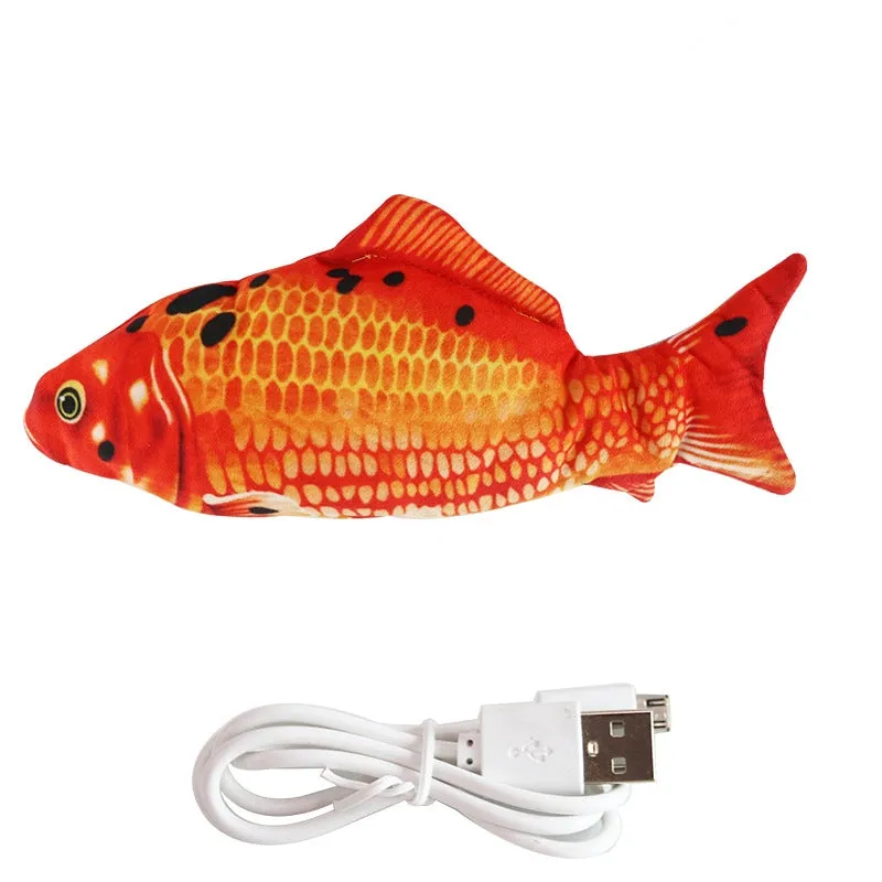 Nuopets Floppy fish cat toys Rechargeable Electric pet toy
