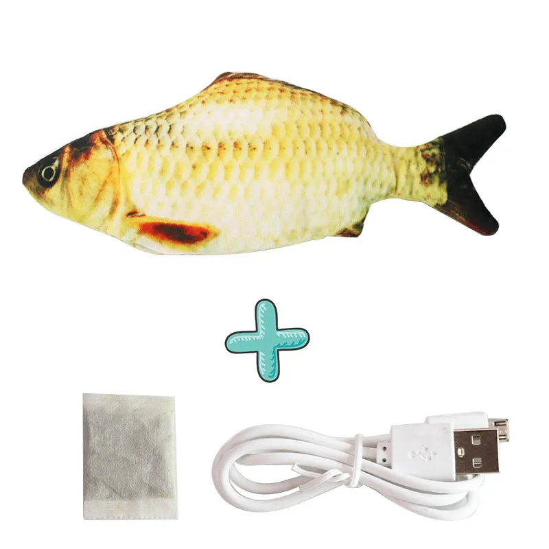 Nuopets Floppy fish cat toys Rechargeable Electric pet toy