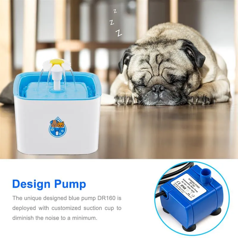 Pet Automatic Water Fountain Dispenser Cats & Dogs waterer